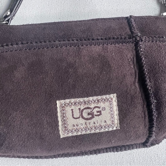 UGG small shearling lined zip pouch bag - Picture 6 of 6
